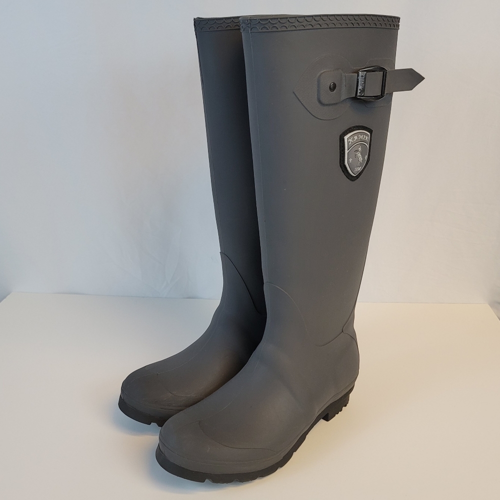 Kamik Jennifer Rain Boots Size 6 Charcoal